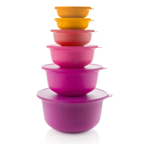 Tupperware Aloha® 4 l schönes buntes Schüsselset