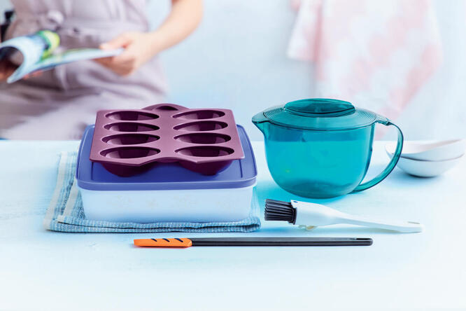 Tupperware Boccale MicroCook 1 l Mikrowellen Kanne, ideal zum Mikrowellengaren, Zubereiten und servieren von Suppen, Pudding, Kuchen,Kartoffeln, Saucen,  Reis und Gemüse