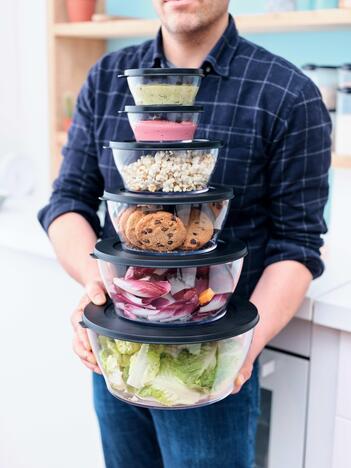 Tupperware Eco+ Clear Schüssel 810 ml 