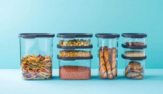 Tupperware Ultra Clear® quadrato 825 ml 