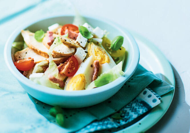 Tupperware Salade de poulet 