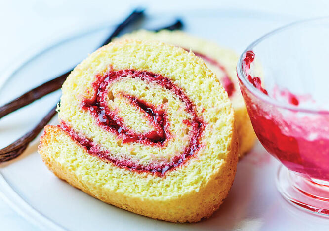 Tupperware -Biscuit roulé à la confiture