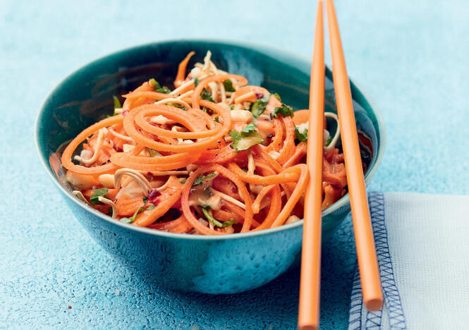 Tupperware Carottes aux cacahuètes 