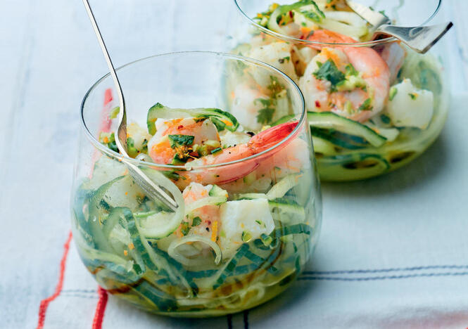 Tupperware Spiral-Gurkensalat 