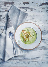 Crème de fenouil et courgette