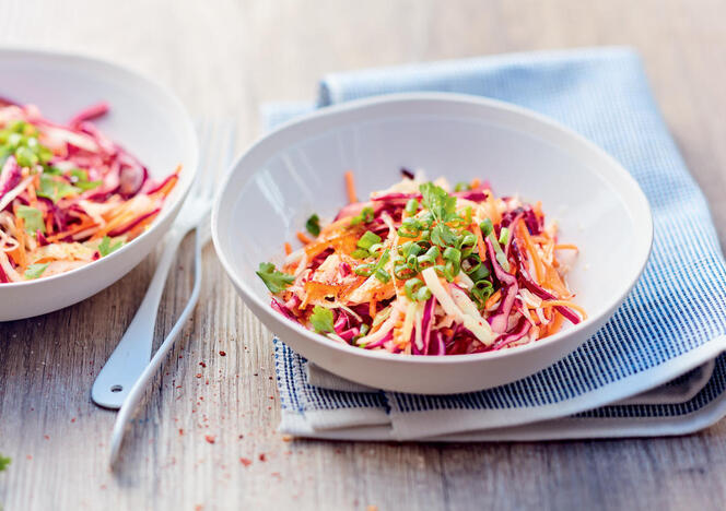 Tupperware Salade d’inspiration asiatique à l’orange 