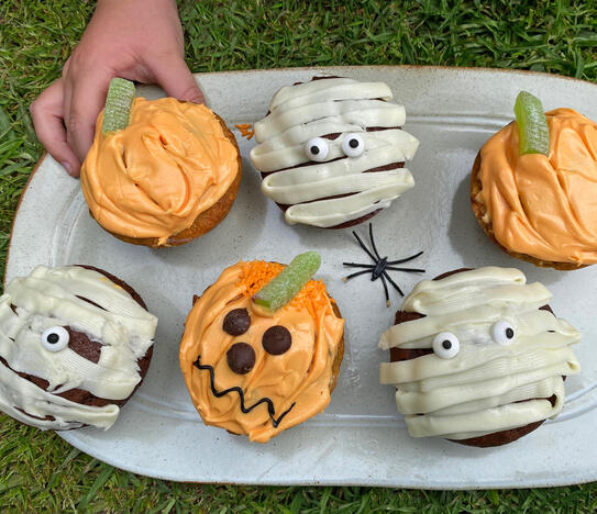 Tupperware Tupcake Halloween alla zucca 