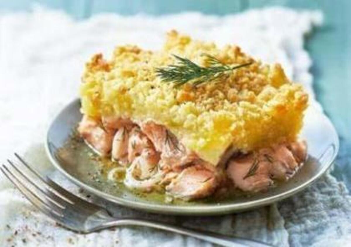 Tupperware -Lachs - Kartoffelgratin