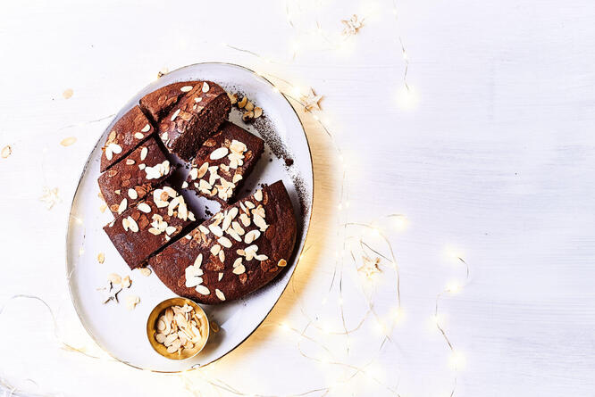 Tupperware Torta al cioccolato e alle mandorle 