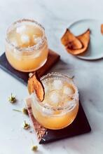 Mocktail poire-gingembre