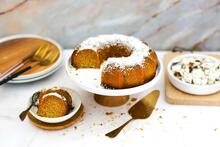 Gugelhupf de maïs à la noix de coco
