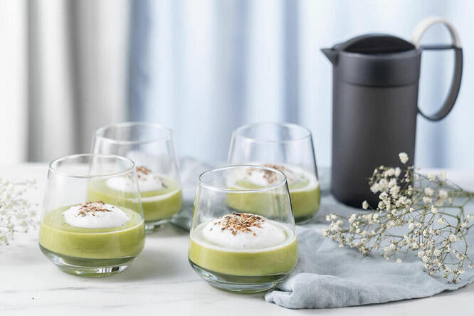 Tupperware Cappuccino de petits pois 