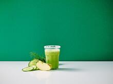 Smoothie concombre et pomme