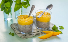 Pouding chia-mango