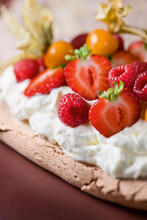 Pavlova al cacao