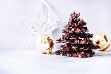 Albero di Natale in cioccolato
