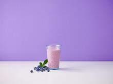 Smoothie ai mirtilli