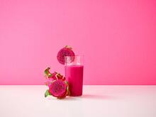 Smoothie alla frutta del drago