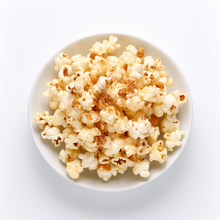 Popcorns au chocolat blanc et noisettes