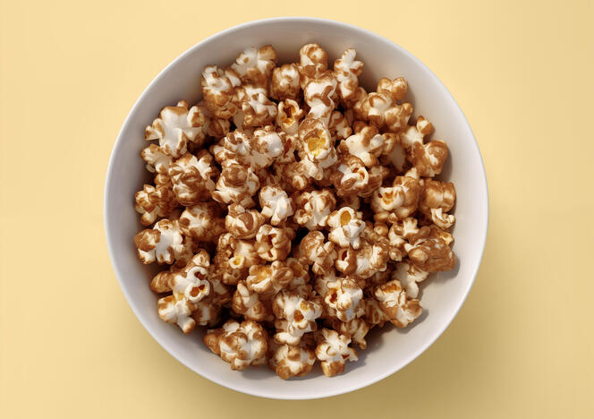 Tupperware Popcorns au chocolat au noisettes 