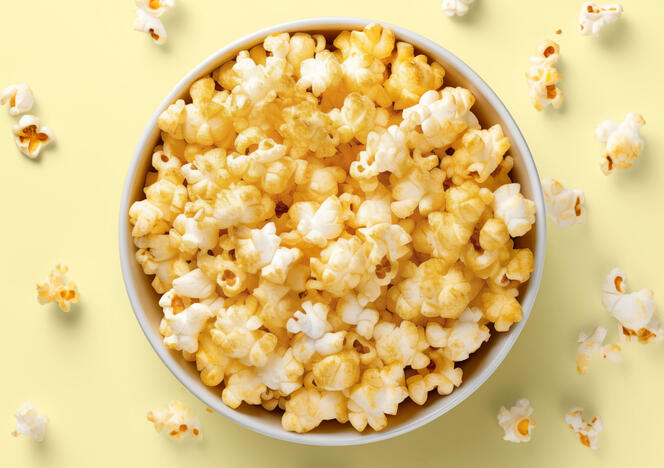 Tupperware Popcorns à la mangue 
