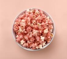 Popcorns aux fraises