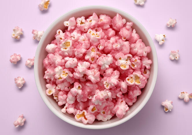 Tupperware Popcorns aux framboises 