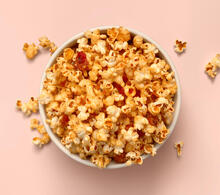 Popcorns aux tomates séchées et origan