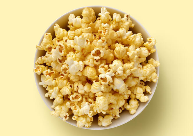 Tupperware Popcorns au curry 