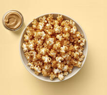 Popcorns au caramel