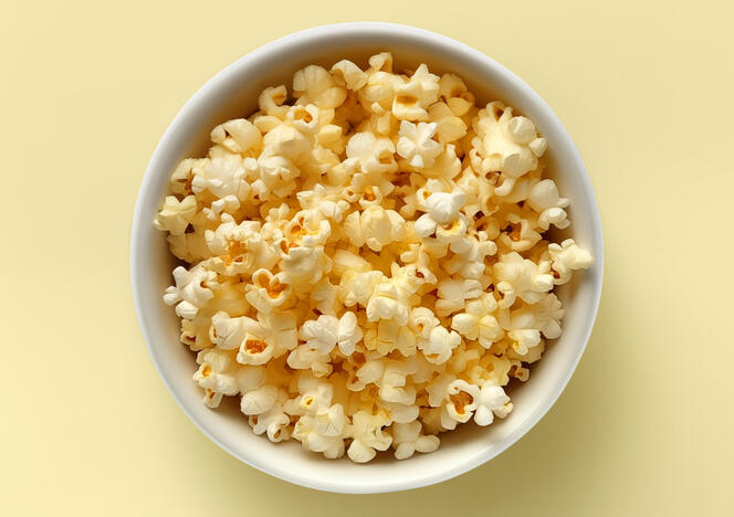 Tupperware Popcorns mit Knoblauchbutter 