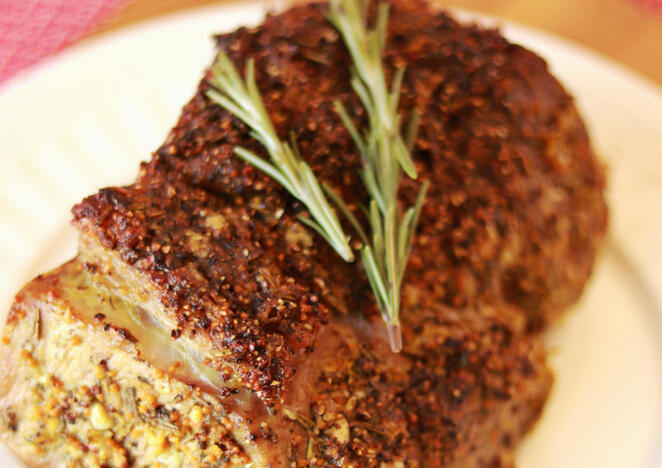 Tupperware Rosbeef à la moutarde 