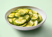 Concombre au vinaigre - rapide