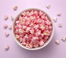 Popcorn noix de macadamia et framboises