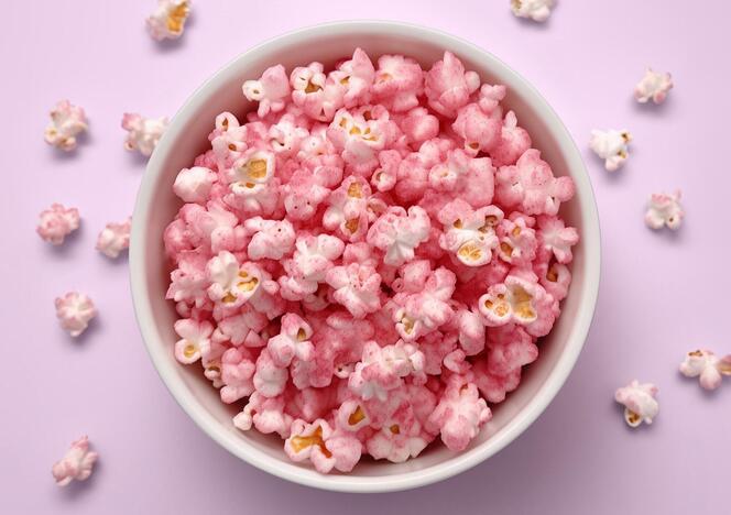 Tupperware Popcorn noix de macadamia et framboises 