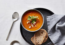 Soupe de patate douce